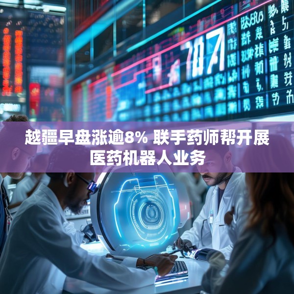 越疆早盘涨逾8% 联手药师帮开展医药机器人业务