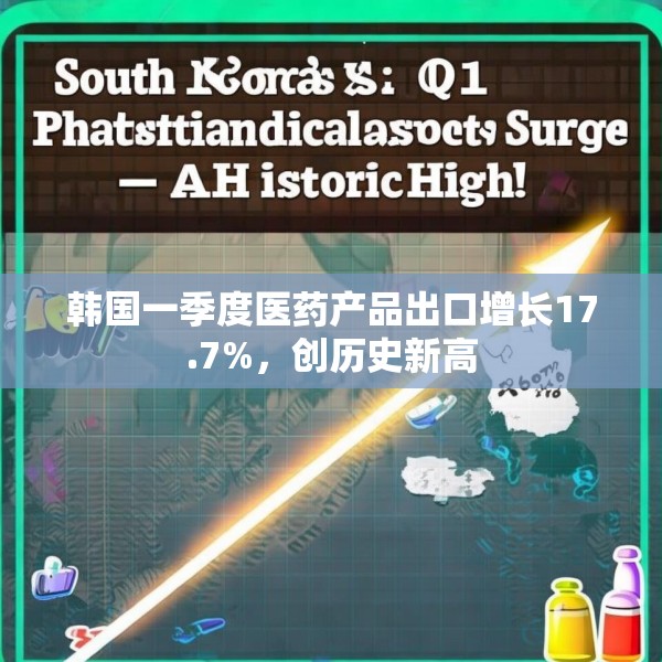 韩国一季度医药产品出口增长17.7%，创历史新高