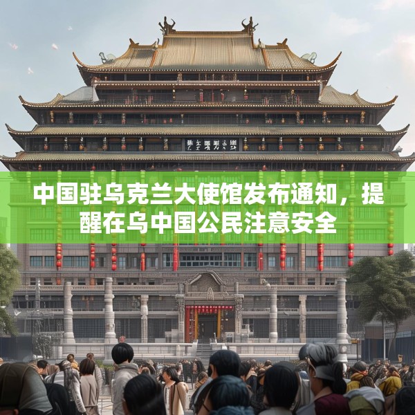 中国驻乌克兰大使馆发布通知，提醒在乌中国公民注意安全