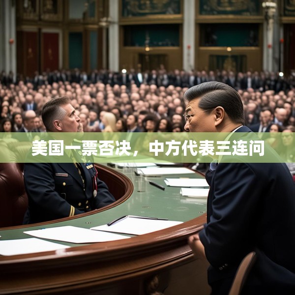 美国一票否决，中方代表三连问