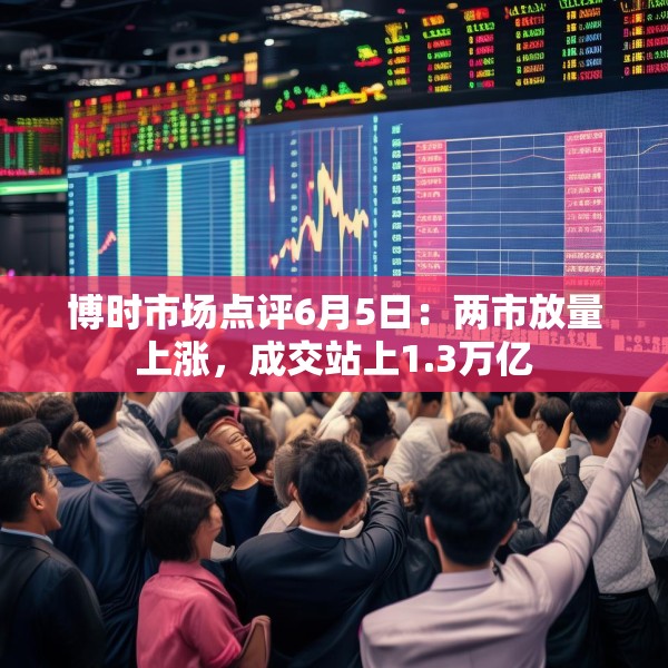 博时市场点评6月5日：两市放量上涨，成交站上1.3万亿