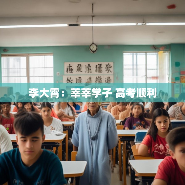 李大霄：莘莘学子 高考顺利
