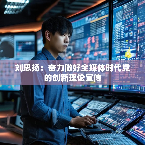 刘思扬：奋力做好全媒体时代党的创新理论宣传