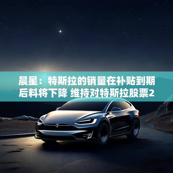 晨星：特斯拉的销量在补贴到期后料将下降 维持对特斯拉股票250美元的公允价值估值