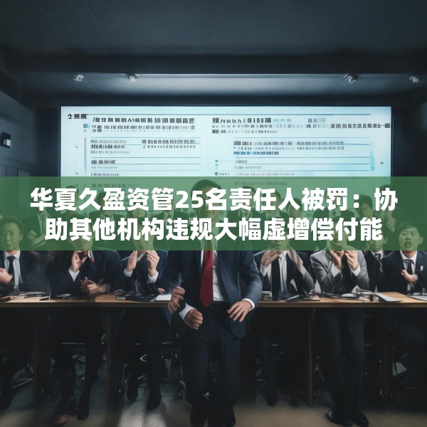 华夏久盈资管25名责任人被罚：协助其他机构违规大幅虚增偿付能力等