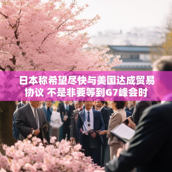 日本称希望尽快与美国达成贸易协议 不是非要等到G7峰会时