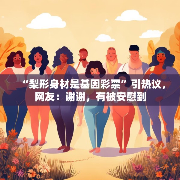 “梨形身材是基因彩票”引热议，网友：谢谢，有被安慰到