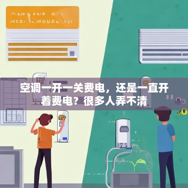 空调一开一关费电，还是一直开着费电？很多人弄不清