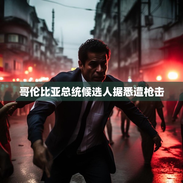 哥伦比亚总统候选人据悉遭枪击