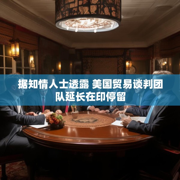 据知情人士透露 美国贸易谈判团队延长在印停留