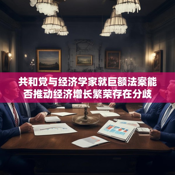 共和党与经济学家就巨额法案能否推动经济增长繁荣存在分歧