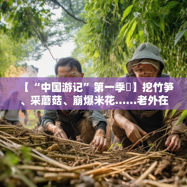 【“中国游记”第一季㊱】挖竹笋、采蘑菇、崩爆米花……老外在中国乡村“玩疯了”！