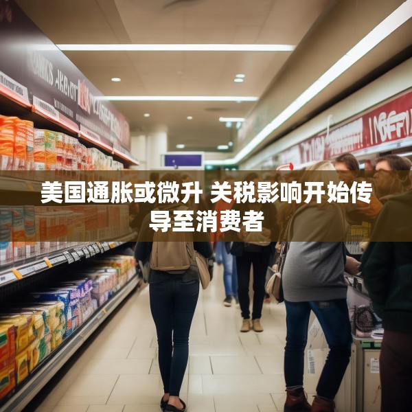 美国通胀或微升 关税影响开始传导至消费者