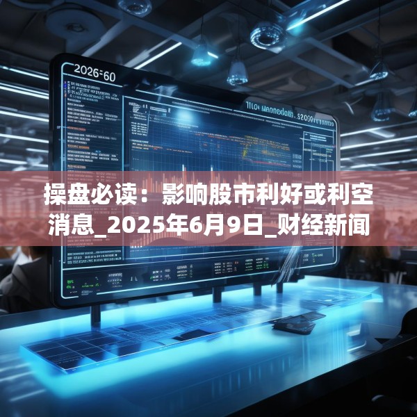 操盘必读：影响股市利好或利空消息_2025年6月9日_财经新闻
