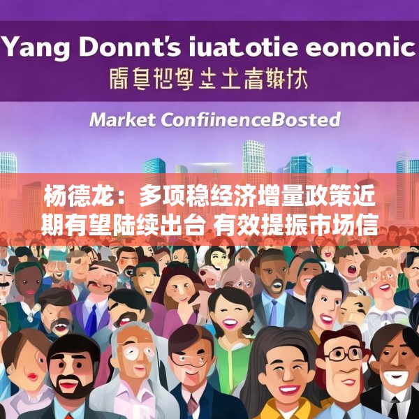 杨德龙：多项稳经济增量政策近期有望陆续出台 有效提振市场信心