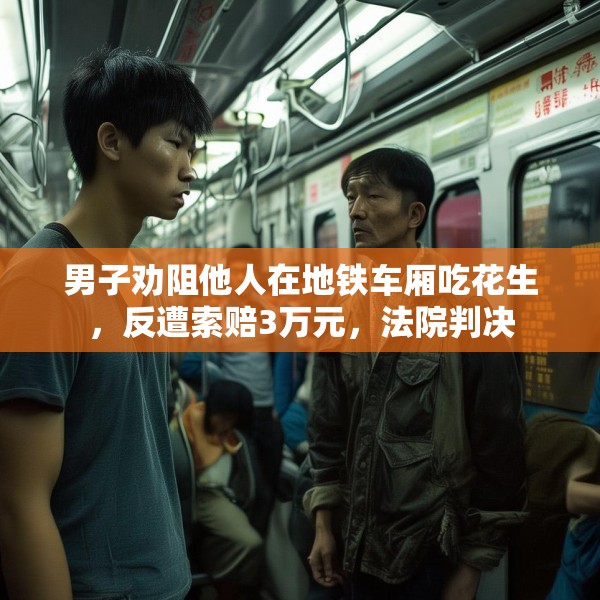 男子劝阻他人在地铁车厢吃花生，反遭索赔3万元，法院判决