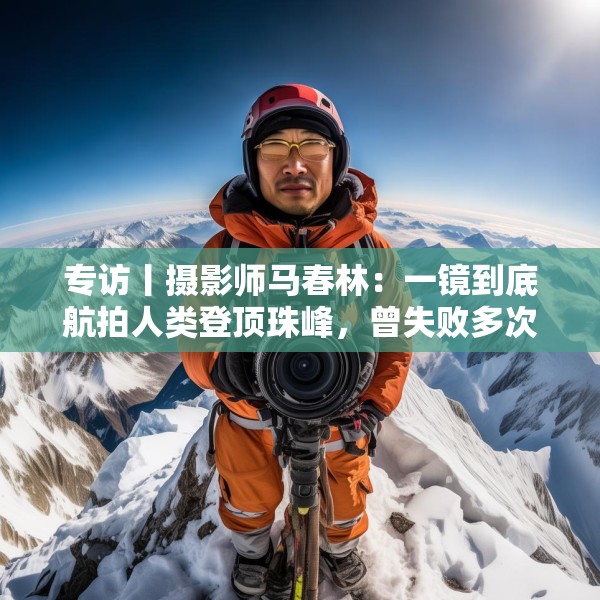 专访丨摄影师马春林：一镜到底航拍人类登顶珠峰，曾失败多次