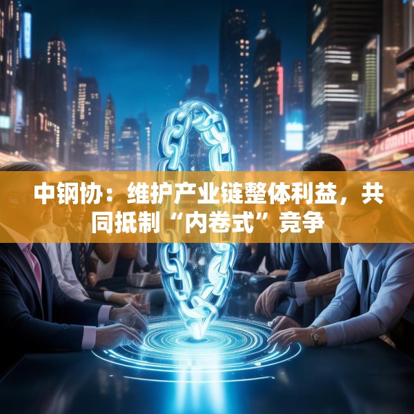 中钢协：维护产业链整体利益，共同抵制“内卷式”竞争