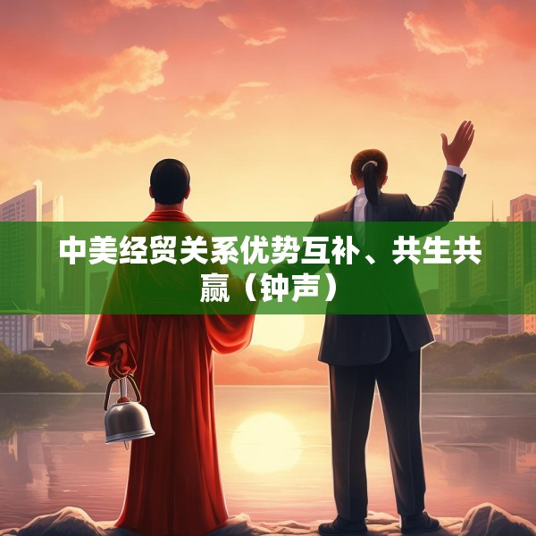 中美经贸关系优势互补、共生共赢（钟声）