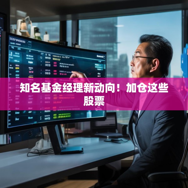 知名基金经理新动向！加仓这些股票