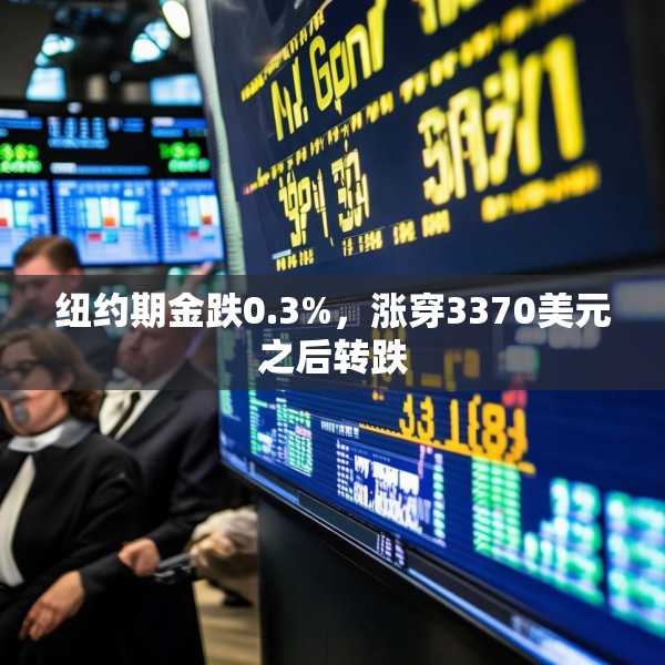 纽约期金跌0.3%，涨穿3370美元之后转跌