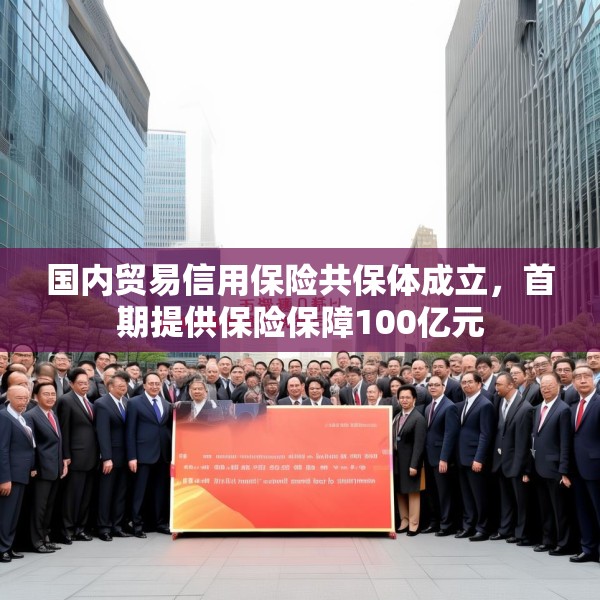 国内贸易信用保险共保体成立，首期提供保险保障100亿元