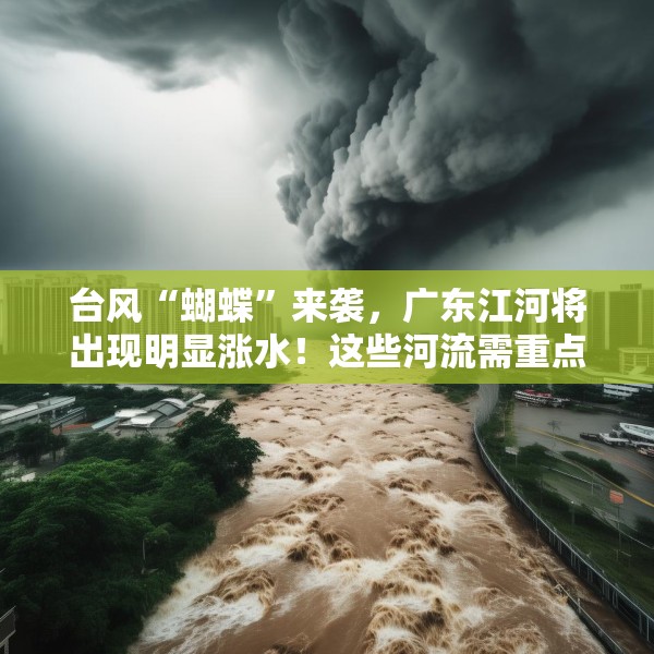 台风“蝴蝶”来袭，广东江河将出现明显涨水！这些河流需重点关注