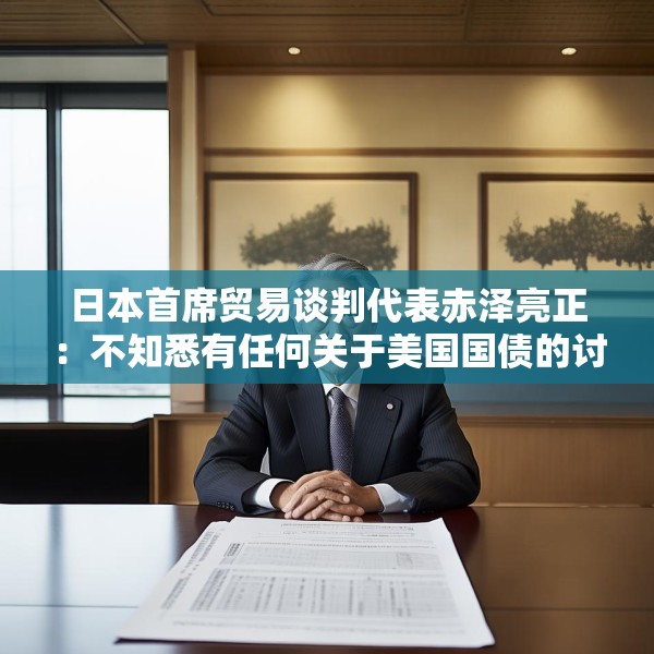 日本首席贸易谈判代表赤泽亮正：不知悉有任何关于美国国债的讨论