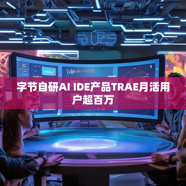 字节自研AI IDE产品TRAE月活用户超百万
