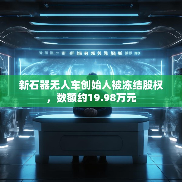 新石器无人车创始人被冻结股权，数额约19.98万元