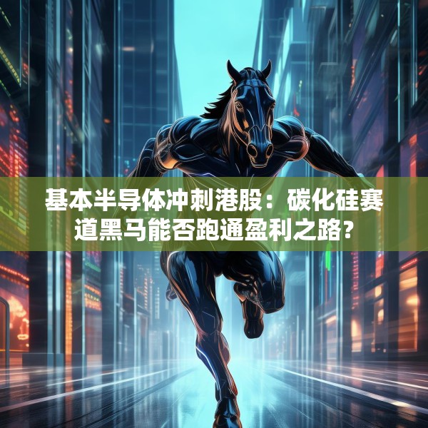 基本半导体冲刺港股：碳化硅赛道黑马能否跑通盈利之路？