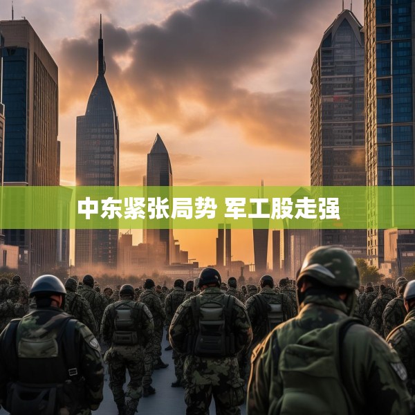 中东紧张局势 军工股走强