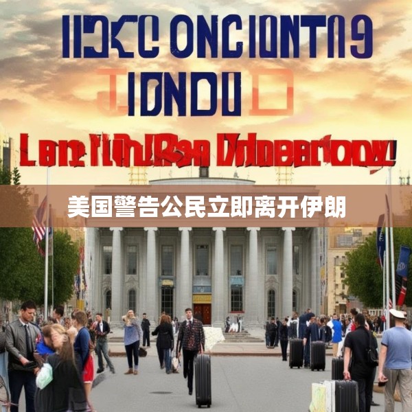 美国警告公民立即离开伊朗