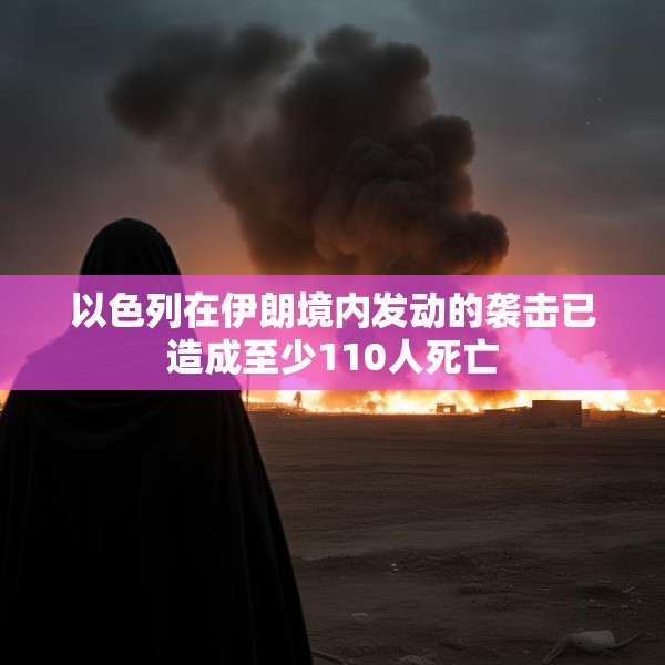 以色列在伊朗境内发动的袭击已造成至少110人死亡
