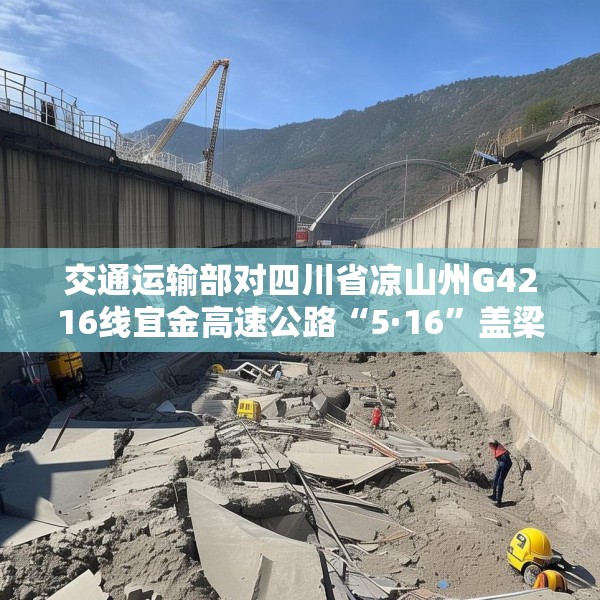 交通运输部对四川省凉山州G4216线宜金高速公路“5·16”盖梁模板支架垮塌事故挂牌督办