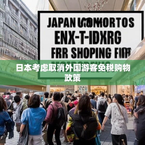 日本考虑取消外国游客免税购物政策