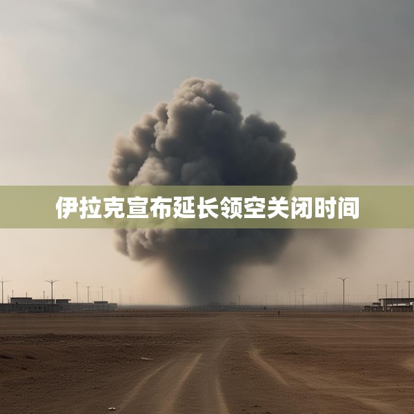 伊拉克宣布延长领空关闭时间