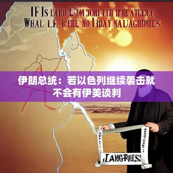 伊朗总统：若以色列继续袭击就不会有伊美谈判