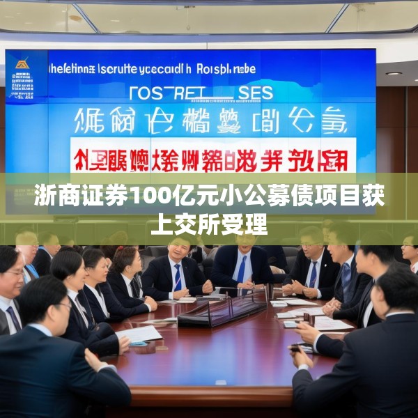 浙商证券100亿元小公募债项目获上交所受理