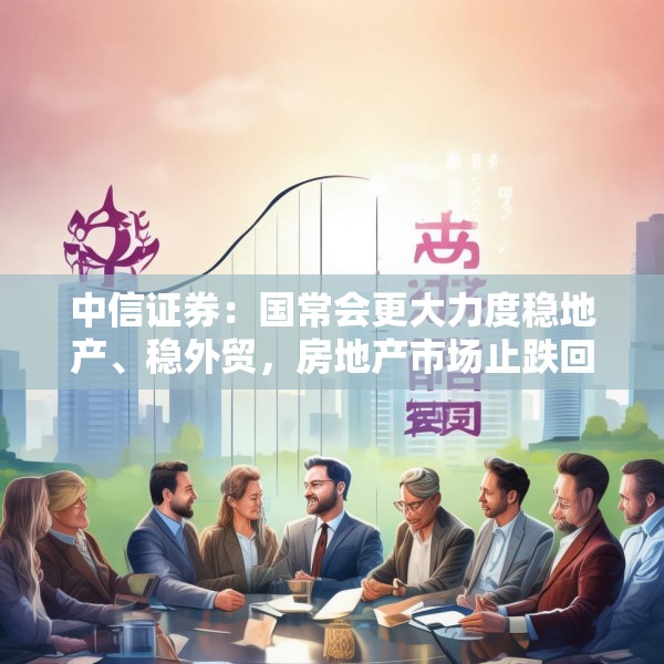 中信证券：国常会更大力度稳地产、稳外贸，房地产市场止跌回稳可期