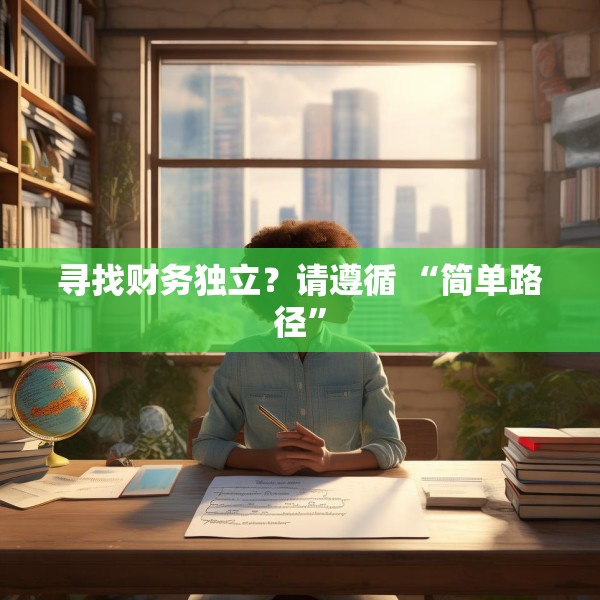 寻找财务独立？请遵循 “简单路径”