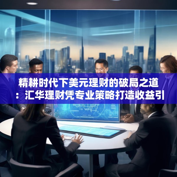 精耕时代下美元理财的破局之道：汇华理财凭专业策略打造收益引擎